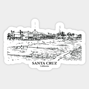 Santa Cruz - California Sticker